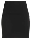 Liu •jo Woman Mini Skirt Black Size 10 Polyester, Elastane In Black