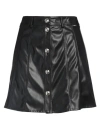 Liu •jo Woman Mini Skirt Black Size 10 Polyurethane