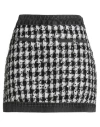 Liu •jo Woman Mini Skirt Black Size 26 Polyester, Cotton In Black