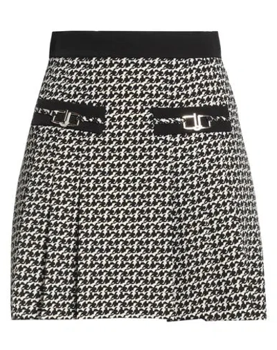 Liu •jo Woman Mini Skirt Black Size 6 Polyester, Elastane