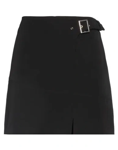 Liu •jo Woman Mini Skirt Black Size 8 Polyester, Elastane In Black