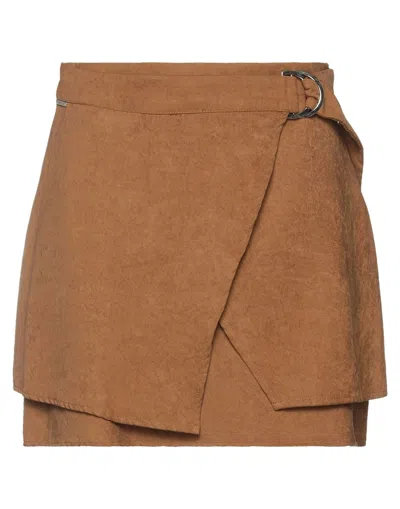 Liu •jo Mini Skirts In Beige