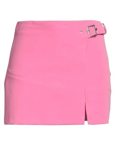 Liu •jo Woman Mini Skirt Pink Size 10 Polyester, Elastane
