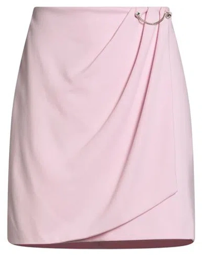 Liu •jo Woman Mini Skirt Pink Size 6 Viscose, Polyamide, Elastane