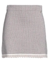Liu •jo Woman Mini Skirt Pink Size L Viscose, Polyamide In Pink