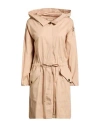 Liu •jo Woman Overcoat & Trench Coat Beige Size 6 Cotton, Elastane In Brown