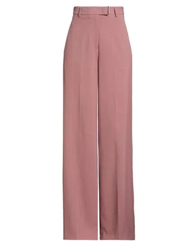 Liu •jo Woman Pants Antique Rose Size 8 Polyester, Viscose, Elastane In Pink
