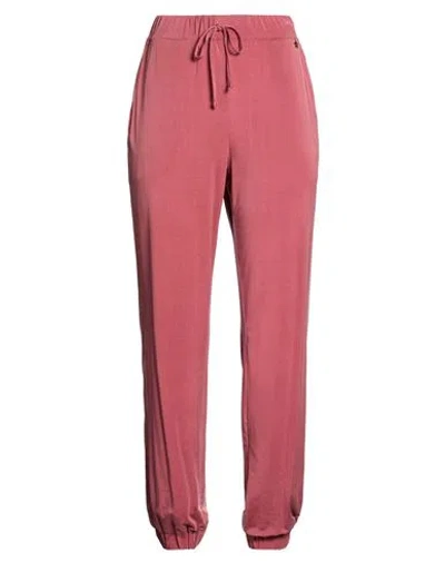 Liu •jo Woman Pants Antique Rose Size S Cupro, Elastane In Pink