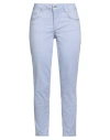 Liu •jo Woman Pants Azure Size 27w-28l Cotton, Polyester, Elastane In Blue