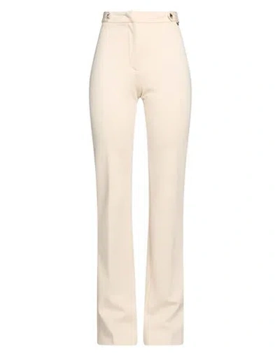 Liu •jo Woman Pants Beige Size 2 Viscose, Polyamide, Elastane In White
