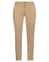 Liu •jo Woman Pants Beige Size 24 Cotton, Elastane In Beige