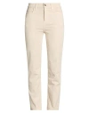 Liu •jo Woman Pants Beige Size 26 Cotton, Polyester, Elastane In Neutral