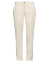 Liu •jo Woman Pants Beige Size 29 Cotton, Elastane