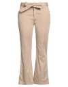 Liu •jo Woman Pants Beige Size 31 Cotton, Elastane In Beige