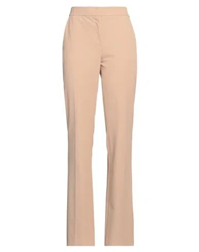 Liu •jo Woman Pants Beige Size 10 Polyester, Elastane