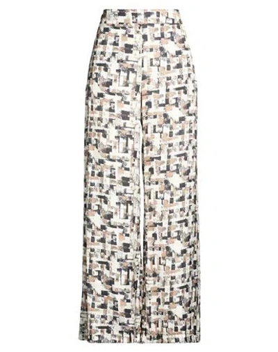 Liu •jo Woman Pants Beige Size 8 Polyester In Multi