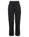 Liu •jo Woman Pants Black Size 10 Cotton, Elastane In Black