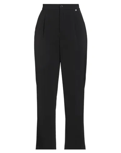 Liu •jo Woman Pants Black Size 10 Polyester, Elastane
