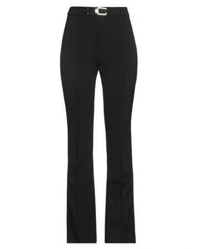 Liu •jo Woman Pants Black Size 12 Polyester, Elastane