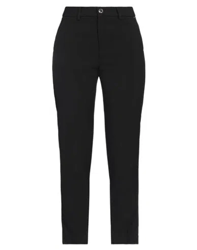 Liu •jo Woman Pants Black Size 4 Polyester, Viscose, Elastane