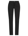 Liu •jo Woman Pants Black Size 28 Cotton, Elastane In Black