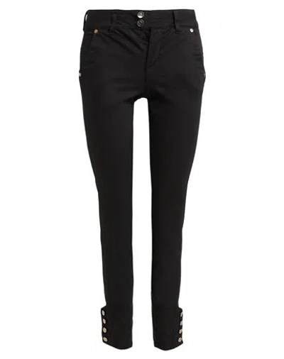 Liu •jo Woman Pants Black Size 25 Cotton, Elastane