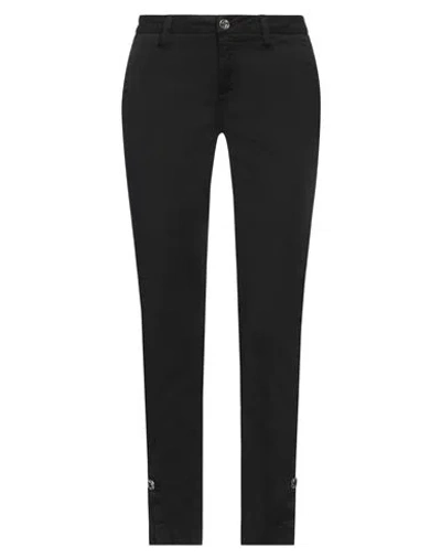 Liu •jo Woman Pants Black Size 25 Cotton, Elastane