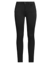 Liu •jo Woman Pants Black Size 26w-30l Cotton, Elastane In Black