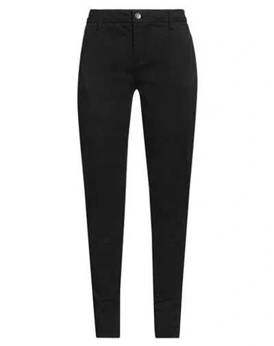 Liu •jo Woman Pants Black Size 27 Cotton, Elastane