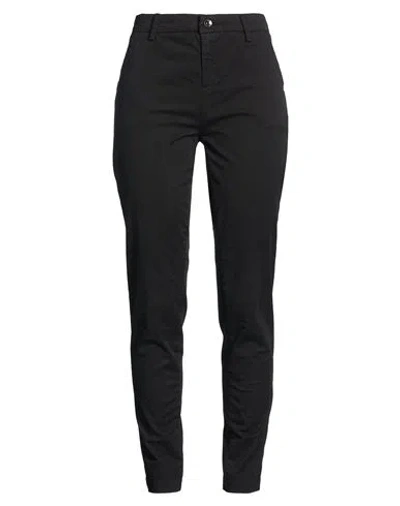 Liu •jo Woman Pants Black Size 27 Cotton, Elastane