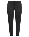 Liu •jo Woman Pants Black Size 24 Cotton, Elastane