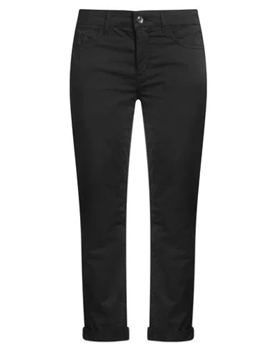 Liu •jo Woman Pants Black Size 27w-28l Cotton, Elastane
