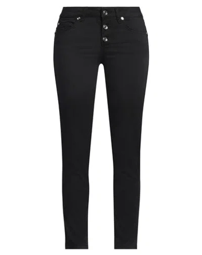 Liu •jo Woman Pants Black Size 27w-28l Cotton, Polyester, Elastane