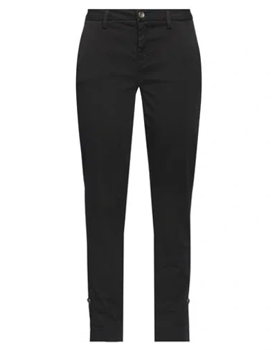 Liu •jo Woman Pants Black Size 28 Cotton, Elastane