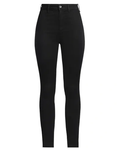 Liu •jo Woman Pants Black Size 28 Cotton, Polyester, Elastane