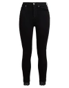 Liu •jo Woman Pants Black Size 28w-28l Cotton, Modal, Polyester, Elastane In Black