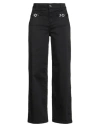 Liu •jo Woman Pants Black Size 29 Cotton, Polyester, Elastane