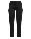 Liu •jo Woman Pants Black Size 29 Lyocell, Cotton, Elastane In Black