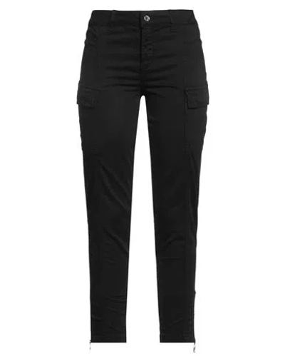 Liu •jo Woman Pants Black Size 29 Lyocell, Cotton, Elastane