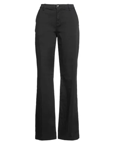 Liu •jo Woman Pants Black Size 30 Cotton, Elastane