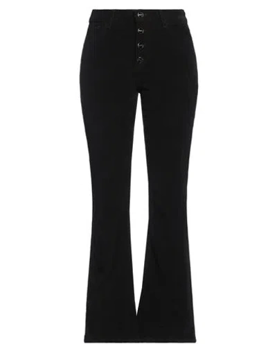 Liu •jo Woman Pants Black Size 29 Cotton, Elastane