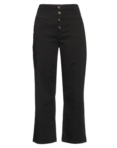 Liu •jo Woman Pants Black Size 30 Cotton, Elastane