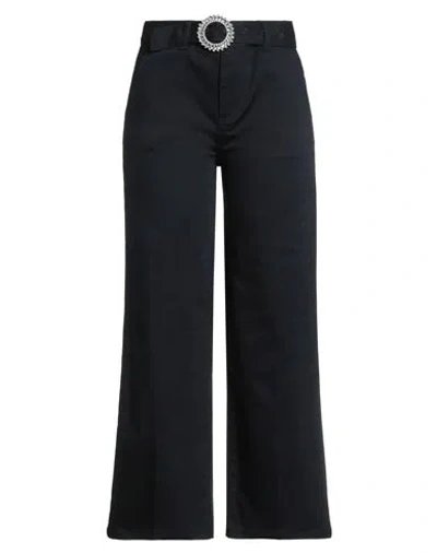 Liu •jo Woman Pants Black Size 30 Cotton, Polyester, Elastane