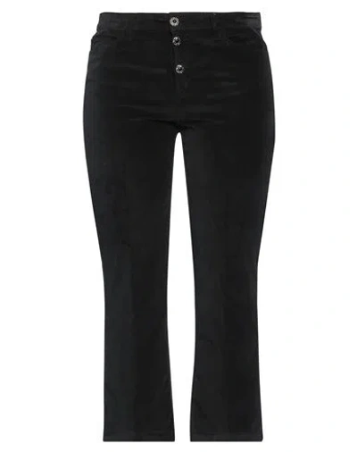 Liu •jo Woman Pants Black Size 26 Cotton, Elastane