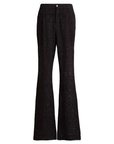 Liu •jo Woman Pants Black Size 6 Cotton, Polyamide, Elastane