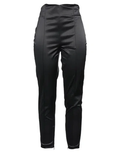 Liu •jo Woman Pants Black Size 6 Cotton, Polyester, Elastane In Black