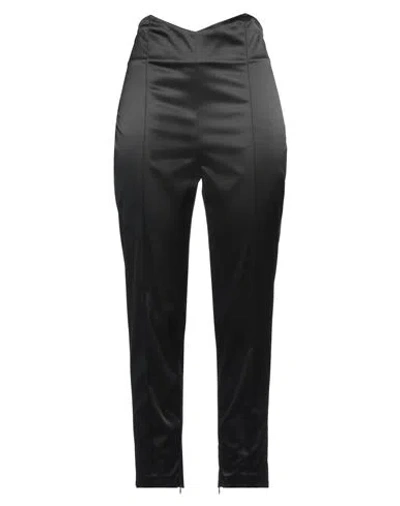 Liu •jo Woman Pants Black Size 8 Cotton, Polyester, Elastane
