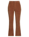 Liu •jo Woman Pants Brown Size 29 Cotton, Elastane