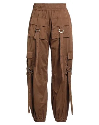 Liu •jo Woman Pants Brown Size 32 Polyester, Polyamide