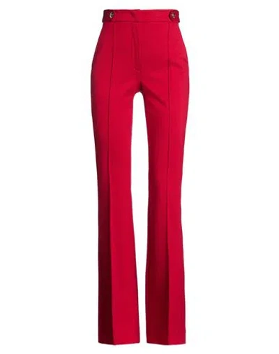 Liu •jo Woman Pants Burgundy Size 2 Viscose, Polyamide, Elastane In Red